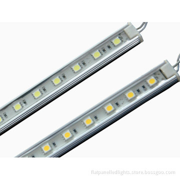Side Emitting 72pcs 5050smd 100cm Rigid Led Strip Light For Building Decoration